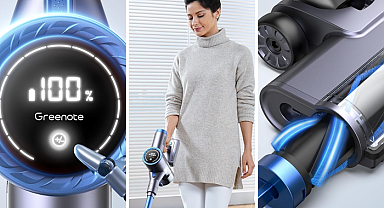 Hepa filtreli, güçlü, sessiz! Çok satan Greenote dikey süpürge indirime girdi