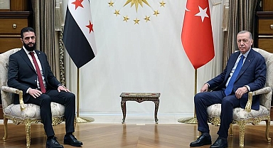 Ahmed Şara'dan Erdoğan'a teşekkür